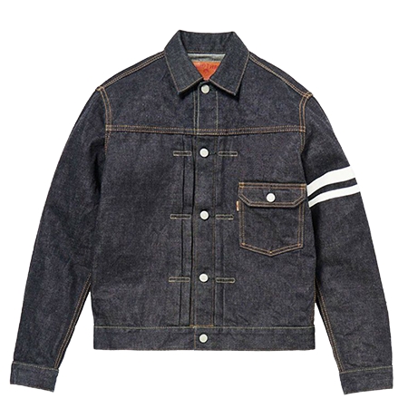 桃太郎ジーンズ(モモタロウジーンズ) 出陣レーベル 1105SP 出陣 シングルポケットデニムジャケット