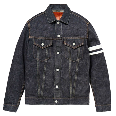 桃太郎ジーンズ(モモタロウジーンズ) 出陣レーベル 3105SP 出陣 Vシームデニムジャケット