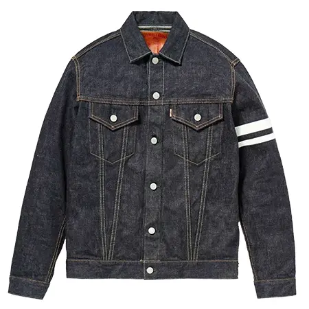 桃太郎ジーンズ(モモタロウジーンズ) 出陣レーベル 3105SP 出陣 Vシームデニムジャケット