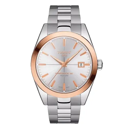 TISSOT(ティソ) ジェントルマン オートマティック パワーマティック80 シリシウム 18K ゴールド