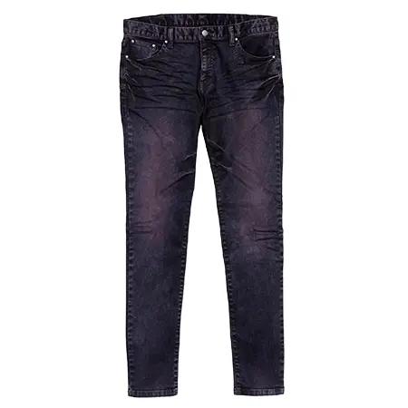 TORNADO MART(トルネードマート) デニム シャインブラックスキニーデニム