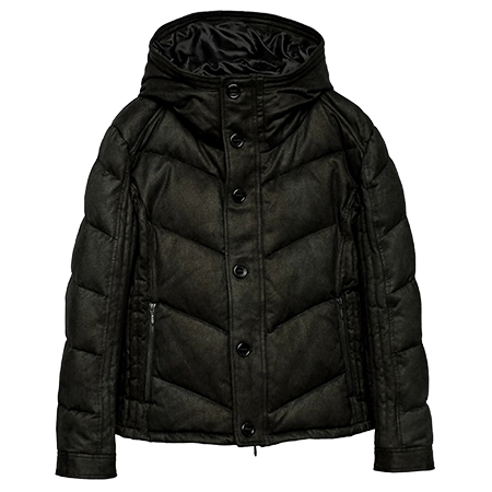 TORNADO MART(トルネードマート) ダウン T/Cスェードダウンブルゾン