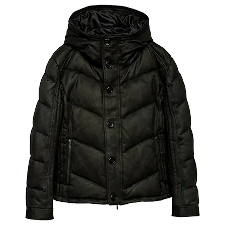 TORNADO MART(トルネードマート) ダウン T/Cスェードダウンブルゾン