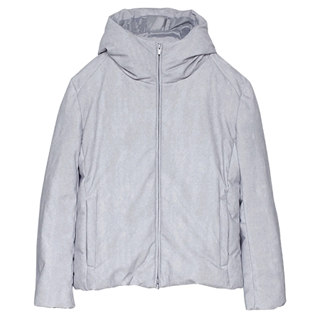 TORNADO MART(トルネードマート) ダウン ハイテンションデニムプリントダウンブルゾン