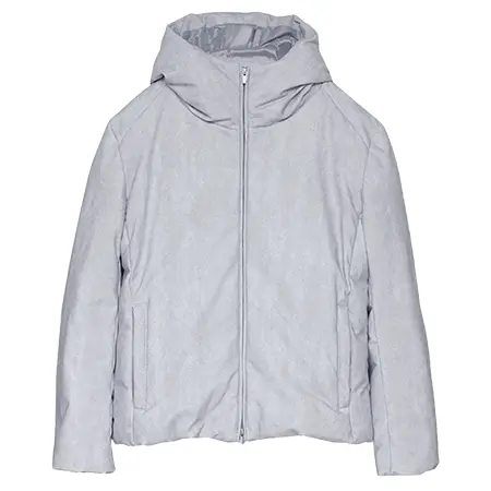 TORNADO MART(トルネードマート) ダウン ハイテンションデニムプリントダウンブルゾン