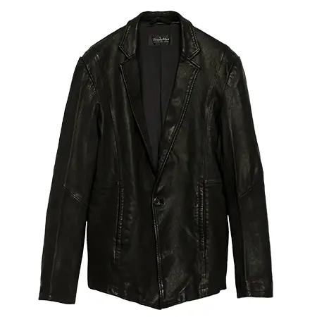 TORNADO MART(トルネードマート) ジャケット ゴートウォッシュドレザージャケット