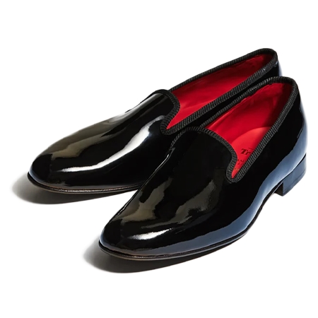 Tricker’s(トリッカーズ) チャーチル CHURCHILL / BLACK PATENT (HALF RUBBER SOLE)