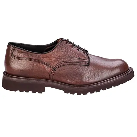 Tricker’s(トリッカーズ) ウッドストック Woodstock Plain Derby Country Shoe – Chestnut Olivvia Deerskin