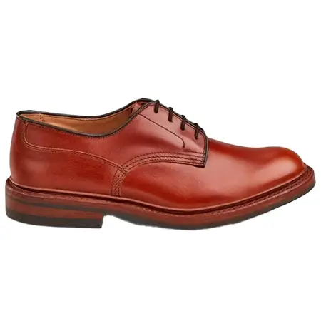 Tricker’s(トリッカーズ) ウッドストック WOODSTOCK PLAIN DERBY SHOE – MARRON ANTIQUE