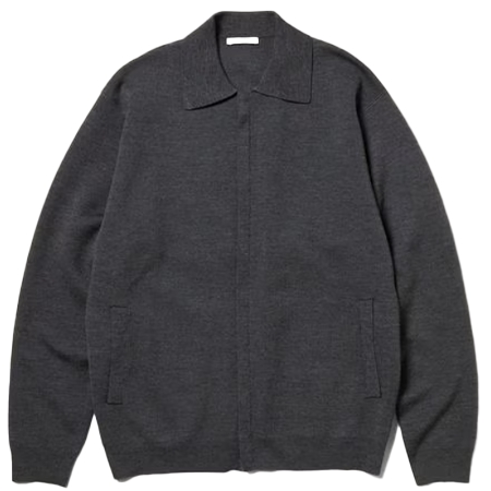 UNITED ARROWS(ユナイテッドアローズ) カーディガン ニットポロ ジップカーディガン