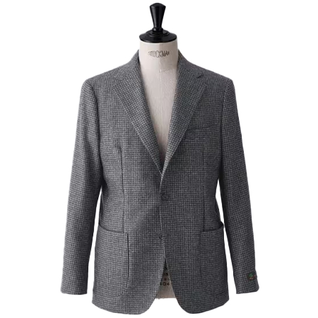 UNITED ARROWS(ユナイテッドアローズ) ジャケット ハウンドトゥース シングル3Bスーツ C―MODEL