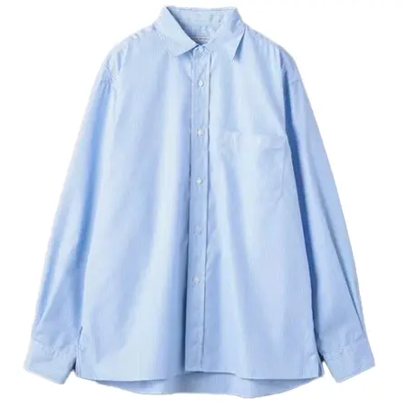 UNITED ARROWS(ユナイテッドアローズ) シャツ アルモ ピンストライプ レギュラーカラー シャツ