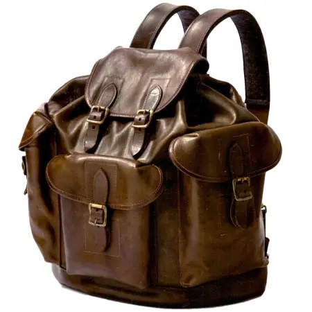 vasco(ヴァスコ) バッグパック･リュック LEATHER ARMY RUCKSACK