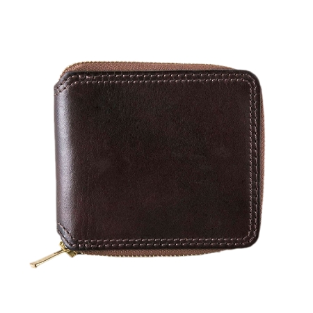 vasco(ヴァスコ) 財布 LEATHER VOYAGE ROUND ZIP SHORT WALLET
