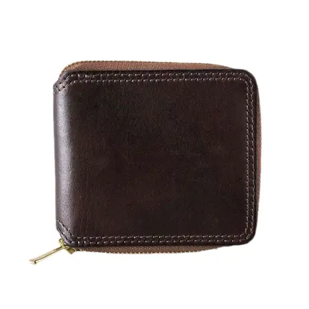 vasco(ヴァスコ) 財布 LEATHER VOYAGE ROUND ZIP SHORT WALLET