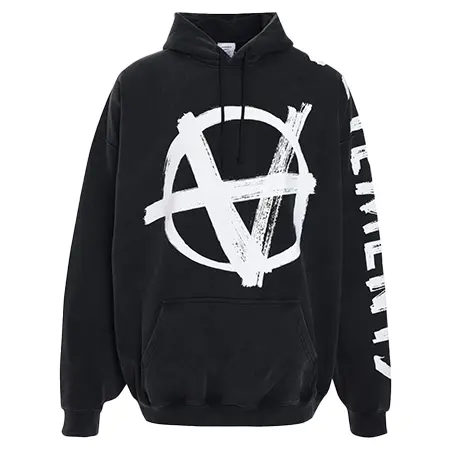 VETEMENTS(ヴェトモン) パーカー Double Anarchy パーカー