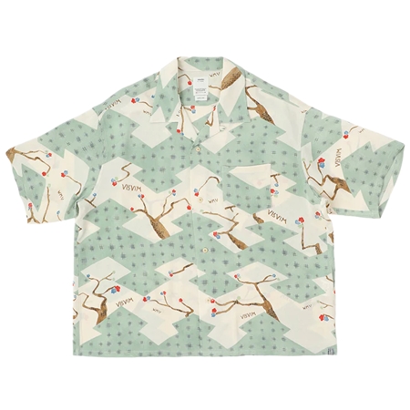 Visvim(ビズビム) シャツ CROSBY SHIRT S/S (SILK)