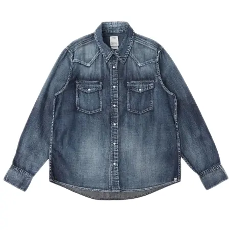 Visvim(ビズビム) シャツ SOCIAL SCULPTURE SHIRT DAMAGED