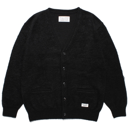 WACKO MARIA(ワコマリア) カーディガン MOHAIR CARDIGAN (BLACK)