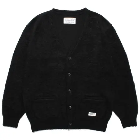 WACKO MARIA(ワコマリア) カーディガン MOHAIR CARDIGAN (BLACK)