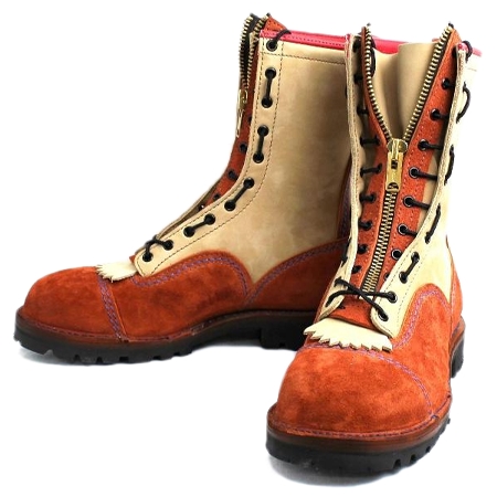 WESCO(ウエスコ) ジョブマスター Redwood & Burlap Leather Lining 10height #1275sole Lace in Zipper JM18