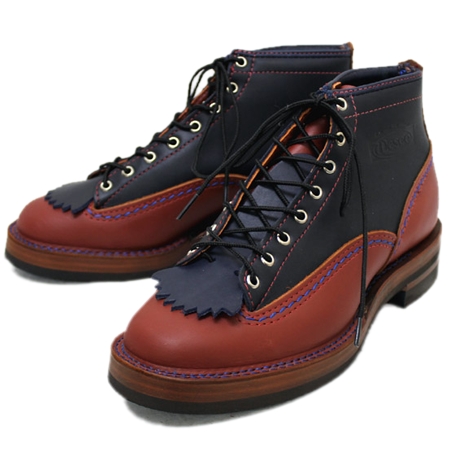 WESCO(ウエスコ) ジョブマスター RedWood & Navy Leather Lace to Toe 6height #430 Sole MP Toe JM56