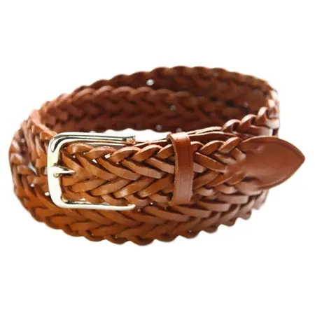 Whitehouse Cox(ホワイトハウスコックス) ベルト P1127 32mm PLAITED BELT