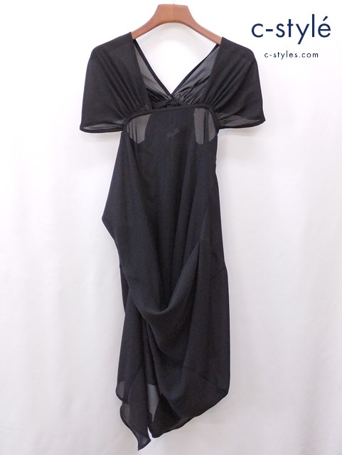 JUNYA WATANABE COMME des GARCONS ジュンヤワタナベコムデギャルソン ワンピース XS ブラック JD-O020