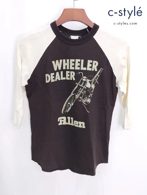 POWER WEAR パワーウェア ALLEN CYCLE PRODUCTS Tシャツ 茶系 バイク / FREEWHEELERS