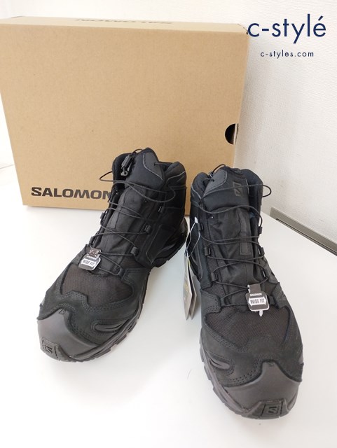 SALOMON サロモン スニーカー 27.5cm ブラック XA FORCES MID WIDE GTX EN