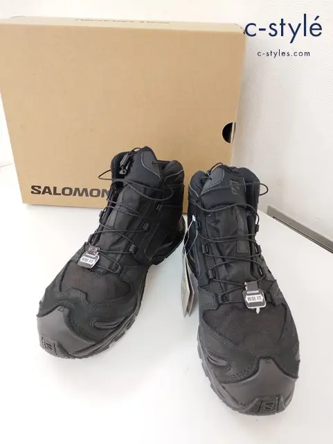 SALOMON サロモン スニーカー 27.5cm ブラック XA FORCES MID WIDE GTX EN