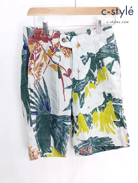 45R フォーティーファイブアール ハープパンツ SIZE 1 マルチカラー 8036046 リネン100％ 日本製