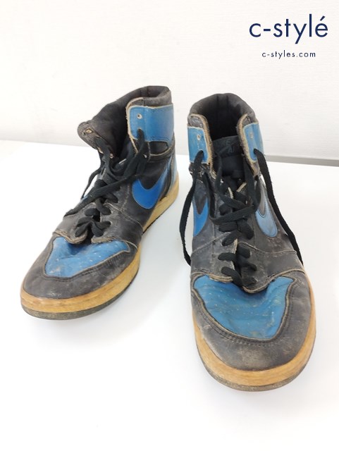 NIKE ナイキ AIR JORDAN エアジョーダン 1 スニーカー 13 青×黒 851202BY 1985年 ロイヤルブルー