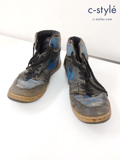 NIKE ナイキ AIR JORDAN エアジョーダン 1 スニーカー 青×黒 ヴィンテージ ロイヤルブルー