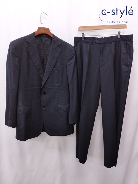 Ermenegildo Zegna エルメネジルドゼニア 2Bスーツ 50 グレー COUTURE イタリア製 上下セット