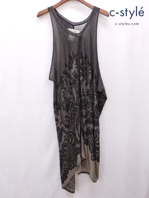 SHARE SPIRIT シェアースピリット ワンピース 36 グレー系 タンクトップ