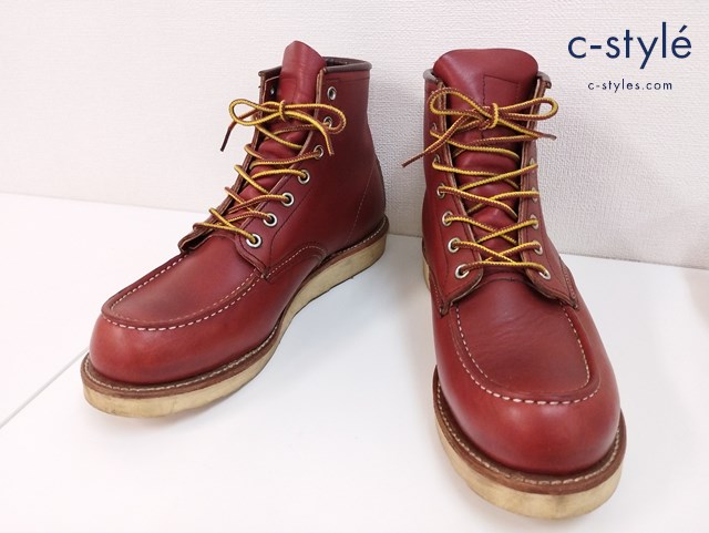 RED WING レッドウィング ブーツ 26.5cm レッド 8875 ハイカット レザー
