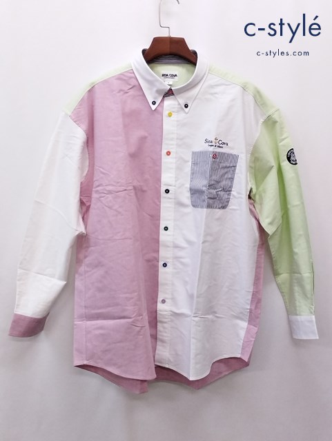 SINA COVA シナコバ 長袖シャツ K マルチカラー コットン