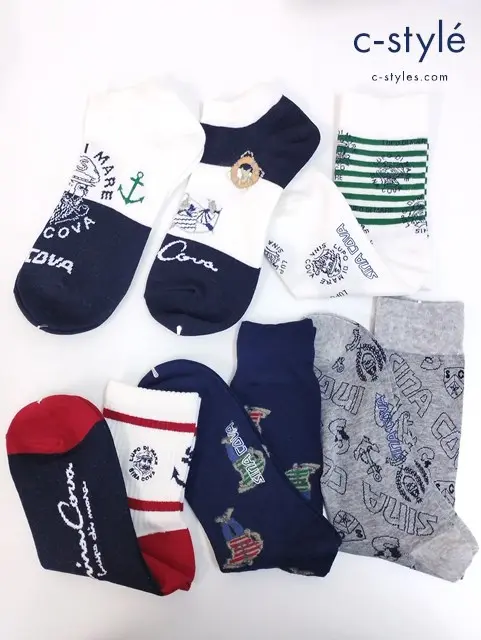 SINA COVA シナコバ ソックス 靴下 くるぶし 計6点