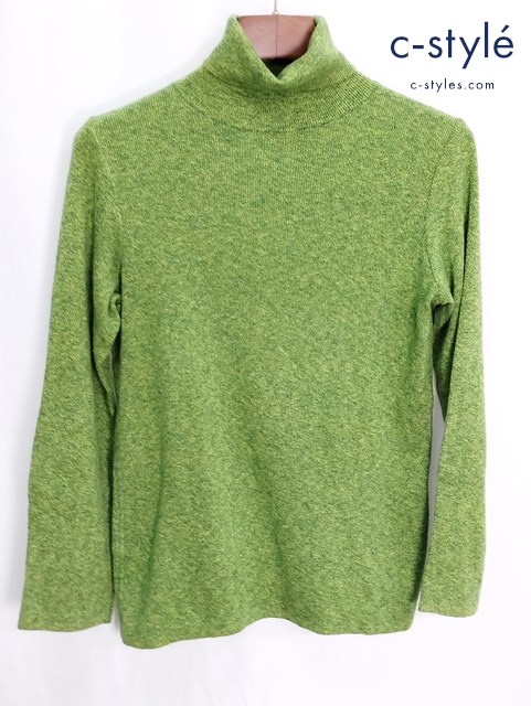 45R フォーティーファイブアール ニットセーター タートルネック 3 グリーン系 5127046 レディース