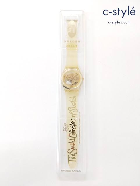 SWATCH 腕時計 クォーツ ゴールド GZ115 ゴールデンジェリー The Swatch Collectors of Swatch GOLDEN JELLY #1