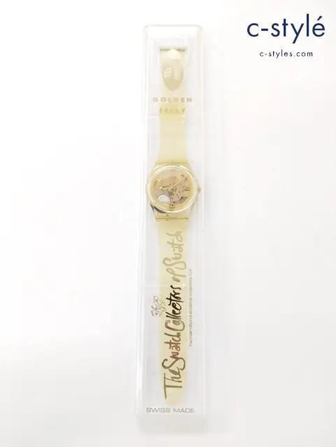 SWATCH 腕時計 クォーツ ゴールド GZ115 ゴールデンジェリー The Swatch Collectors of Swatch GOLDEN JELLY #1