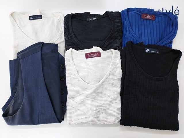 TORNADO MART トルネードマート ニット ジレ S M 半袖 長袖 計6点