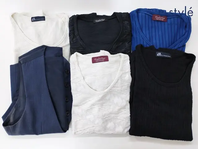 TORNADO MART トルネードマート ニット ジレ S M 半袖 長袖 計6点