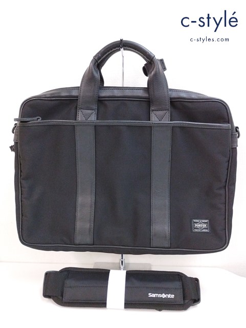 PORTER ポーター ターク ブリーフケース ブラック ビジネスバッグ