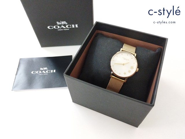 COACH コーチ 腕時計 ゴールド CA.120.7.34.1819 クォーツ 星