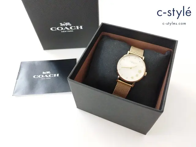 COACH コーチ 腕時計 ゴールド CA.120.7.34.1819 クォーツ 星