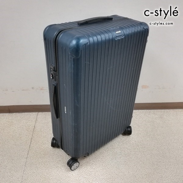 RIMOWA リモワ スーツケース サルサ ネイビー 全高約80cm 四輪 旅行 ビジネス 大容量