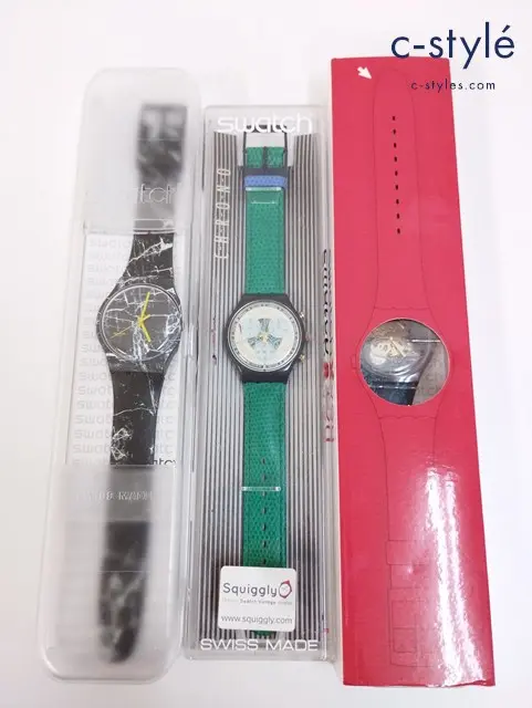 SWATCH スウォッチ 腕時計 Quartz クォーツ VENICE SCN 108 PERFORMANCE SUOB 123 MARMOR 計3点