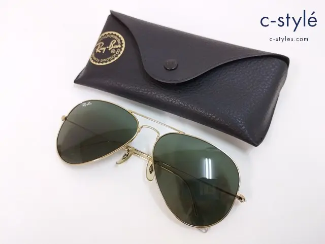 Ray-Ban レイバン サングラス RB3025 AVIATOR LARGE METAL L0205 58□14 ゴールド×ブラック 3N クリーナー